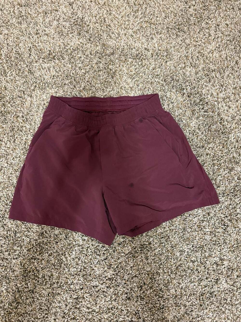 Lululemon Athletic Shorts Burgundy
